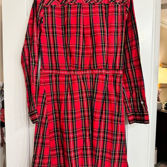 Jcrew Tarten Holiday Shirt Dress - Picture 4 of 7